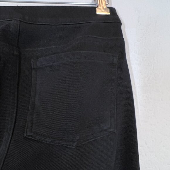 Spanx Jean Pants Leggings Black Ankle Pull On Medium - Picture 9 of 13